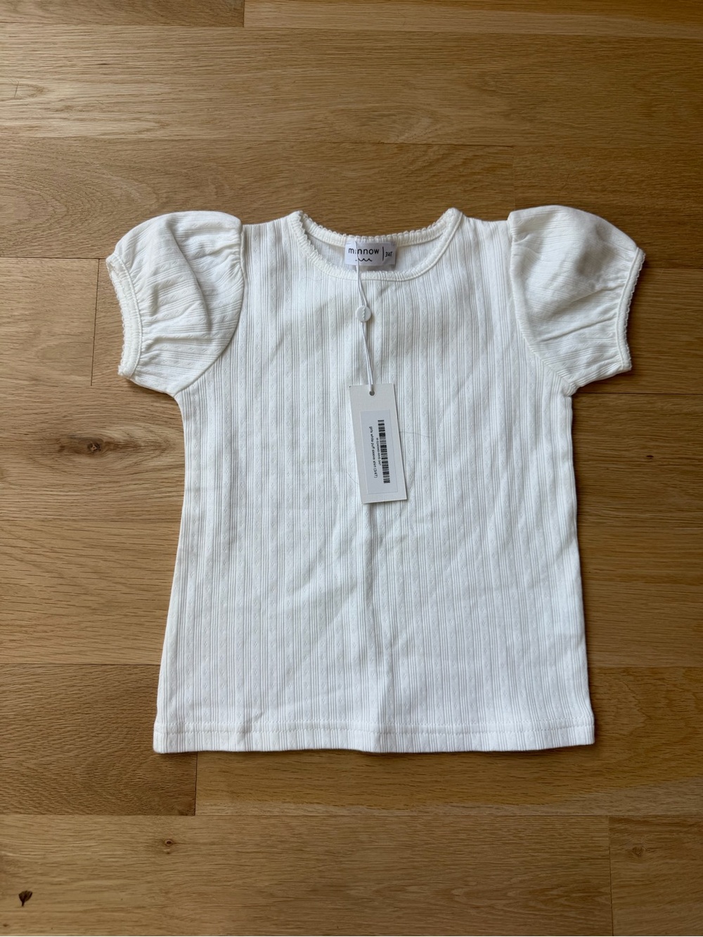 Minnow cap sleeve t shirt